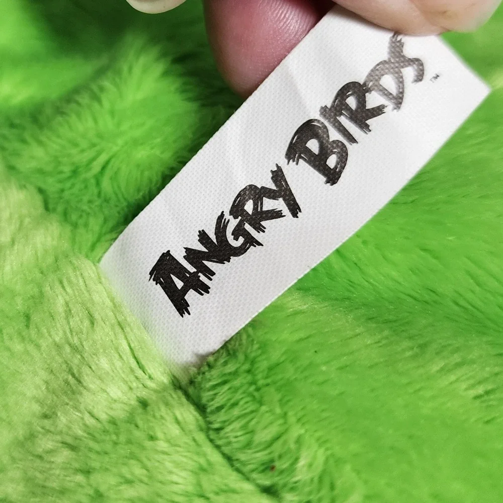 Angry Birds Bad Piggies Green Plush Backpack Kids 12 Inch Rovio 2011 HK-98